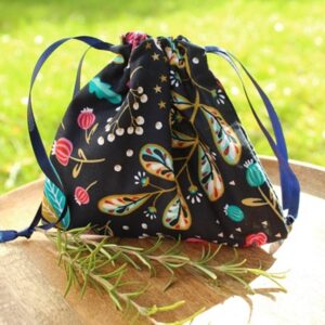 _Pochette Bijoux Tissu Flora – Hand Made